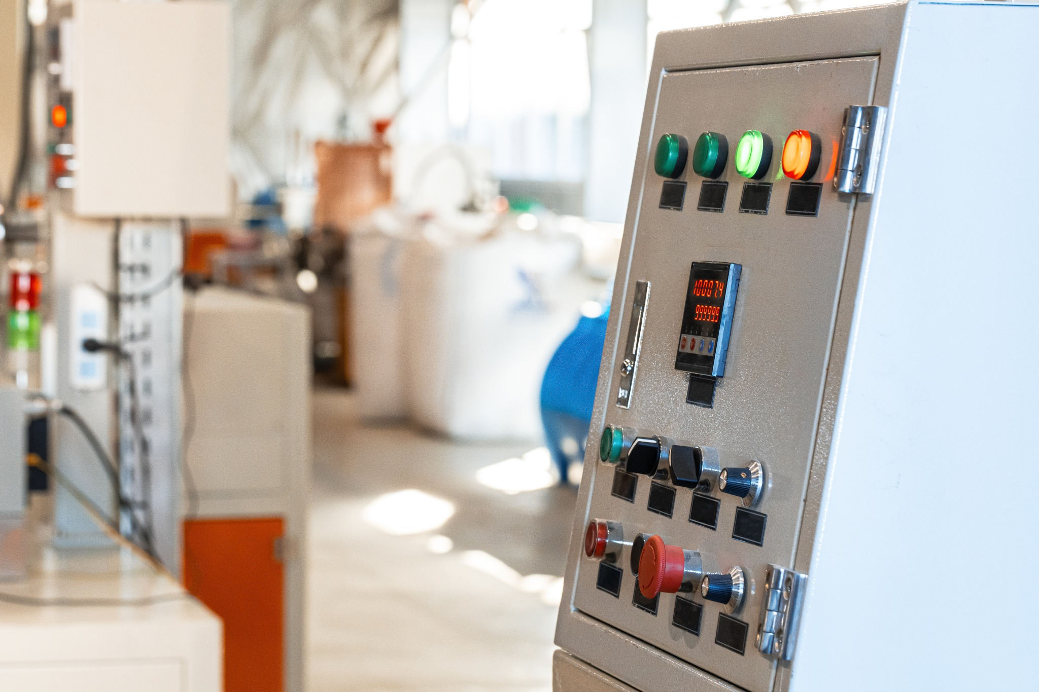 Process control instrument manufacturing ERP dashboard